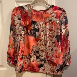 Ted Baker Floral Blouse